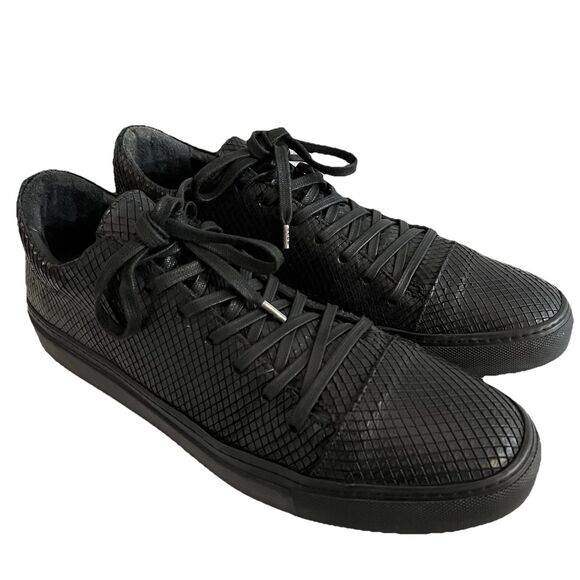 John Varvatos Reed Low Top Lazer CutSneakers 13
